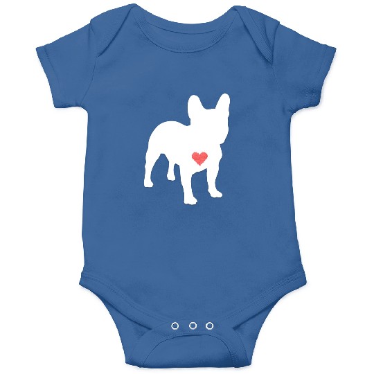 I Heart My Frenchie Onesies