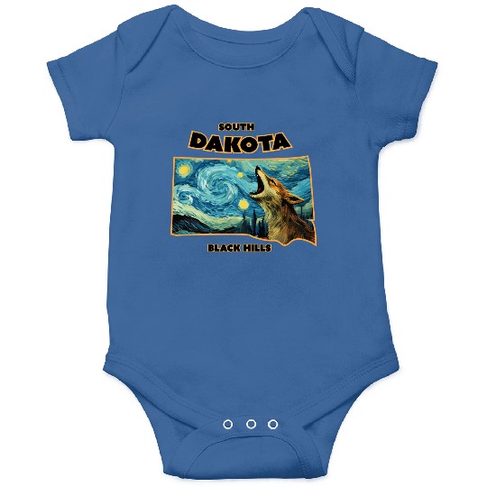 South Dakota - Coyote Onesies