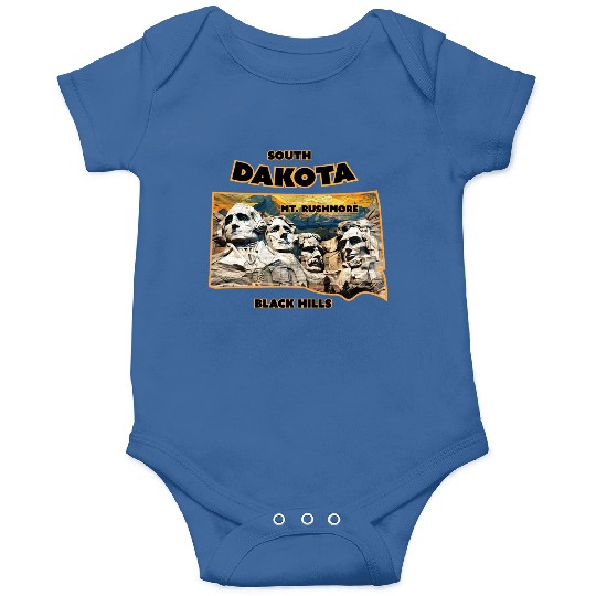 South Dakota - Mount Rushmore Onesies