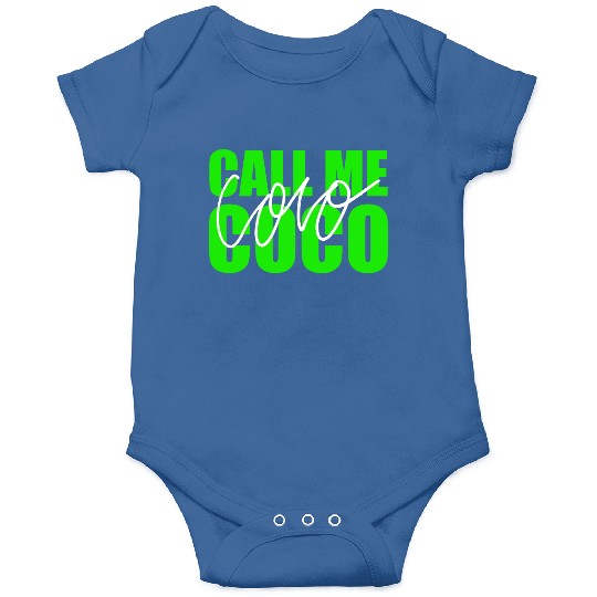 Call me coco green 2 Onesies