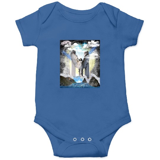 Celestial Gateway - Angelic Serenity Onesies