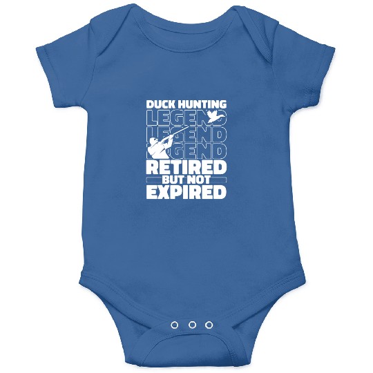 Duck Hunting Retired Onesies