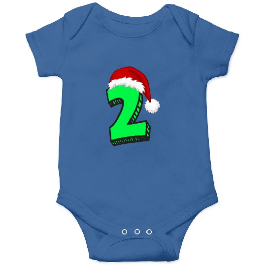 2nd Happy Birthday Party - Number Two Onesies