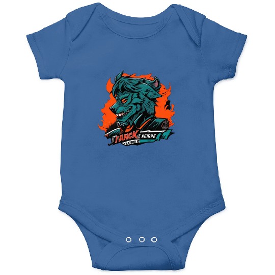 green Werewolf style Onesies