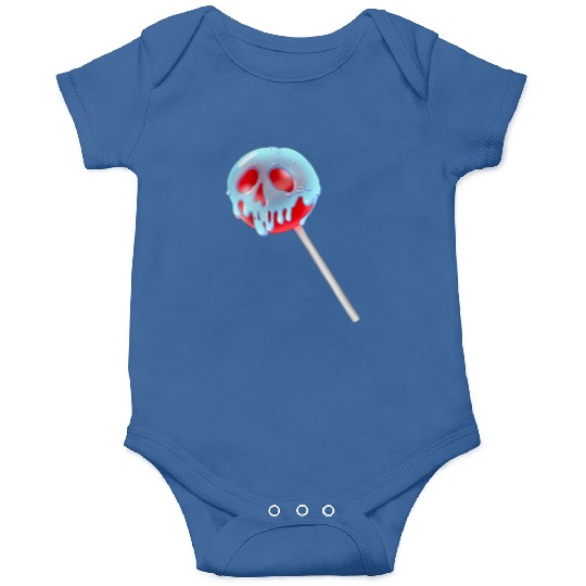 Poison Apple Halloween Candy Lollipop Onesies