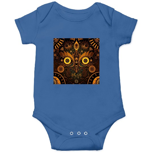New Age 1920s Abstract Steampunk Design Onesies
