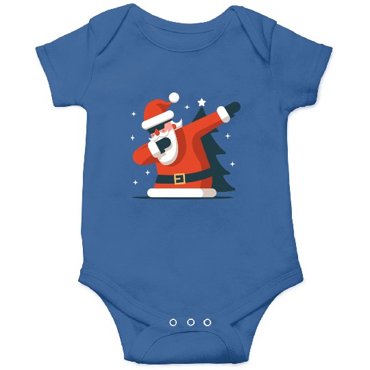 Dabbing Santa Onesies