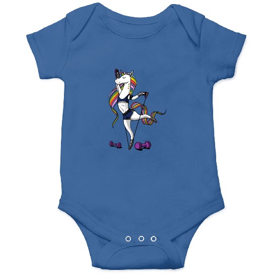 Unicorn Fitness Gym Workout Onesies
