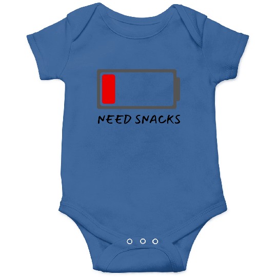 need snacks battery funny, sticker for laptops Onesies