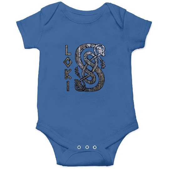 Loki's Symbol The Serpent Onesies Thor Mjolnir Valknut
