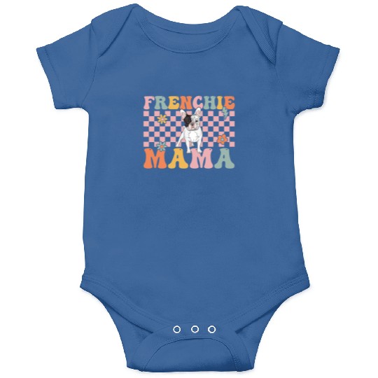 Groovy French Bulldog Mom Bulldog Lover Onesies