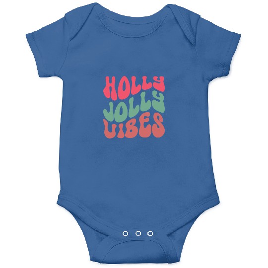 Holly jolly vibes, Xmas Quotes, Christmas Gifts Onesies