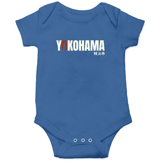 Yokohama Typography Onesies - Urban Statement