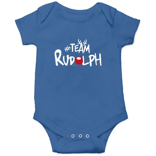Team Rudolph Funny Christmas Reindeer Lover Meme Onesies