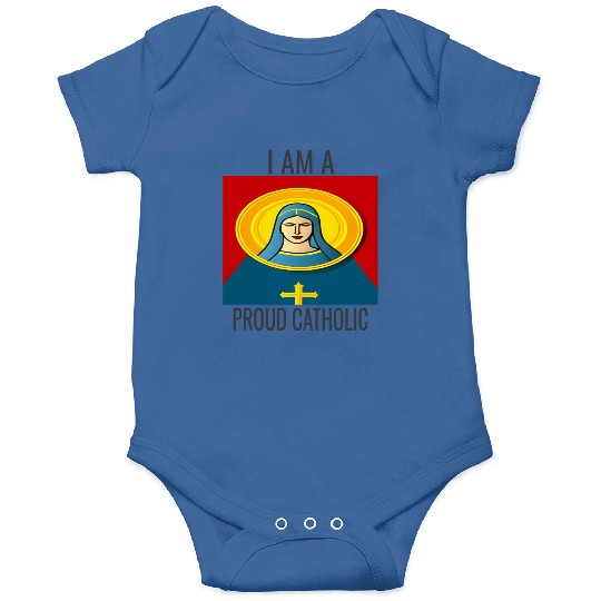 A Proud Catholic Onesies.