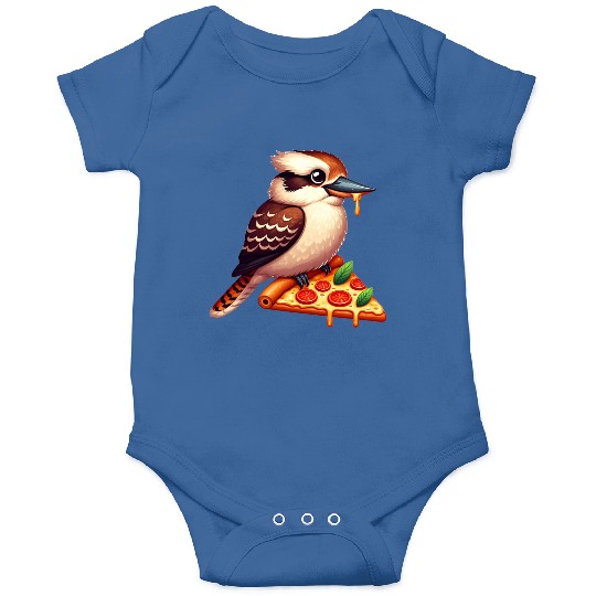 Kookaburra is enjoying a delicious pizza Onesies