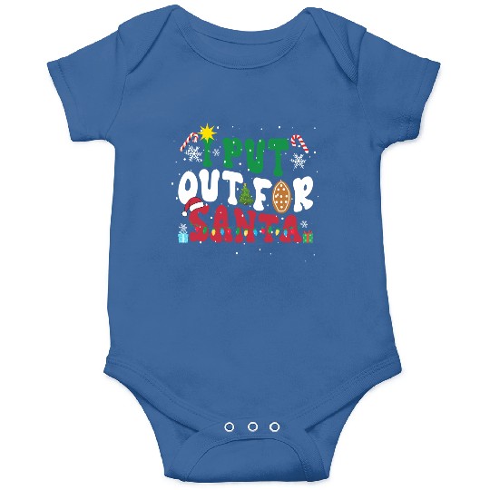 I put Out For Santa Funny Christmas Onesies