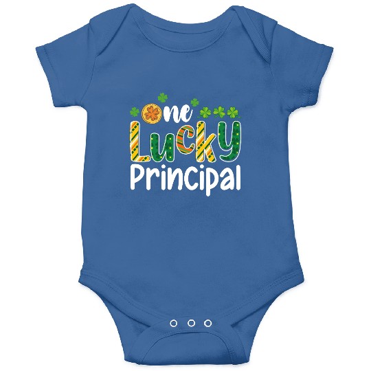 One Lucky Principal School St Patrick's Day Onesies