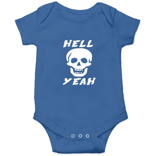 Stone Cold skull hell yeah Onesies