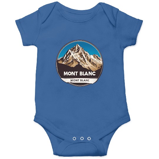 Mont Blanc logo Onesies