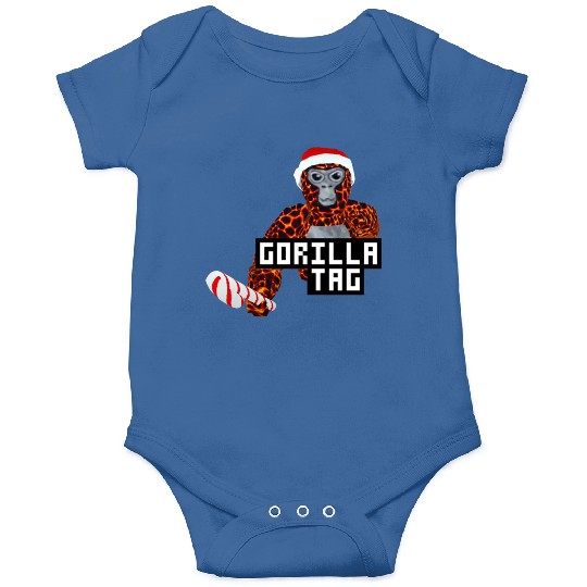 Gorilla Tag Santa Monkey Candy Cane Gorilla Onesies