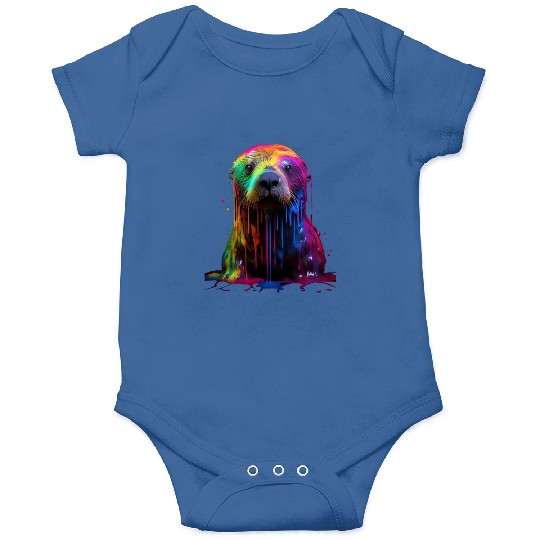 Rainbow Sea Otter Onesies