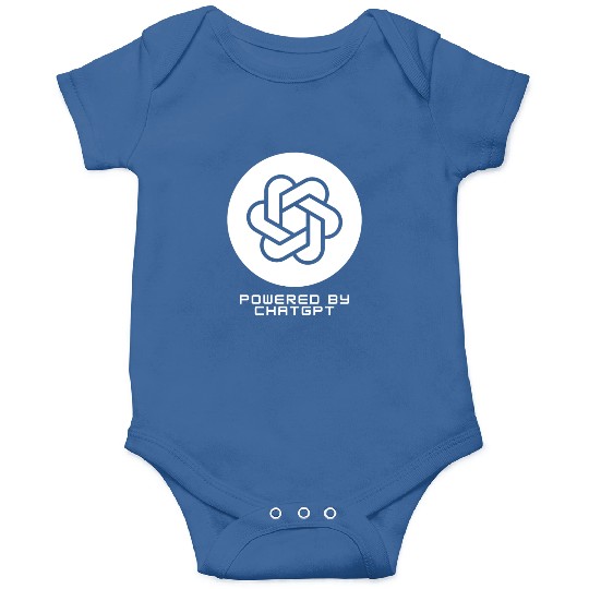 Powered by ChatGPT (White Design) Onesies