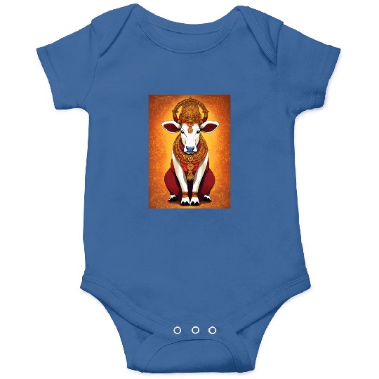 hindu cow goddes art Onesies