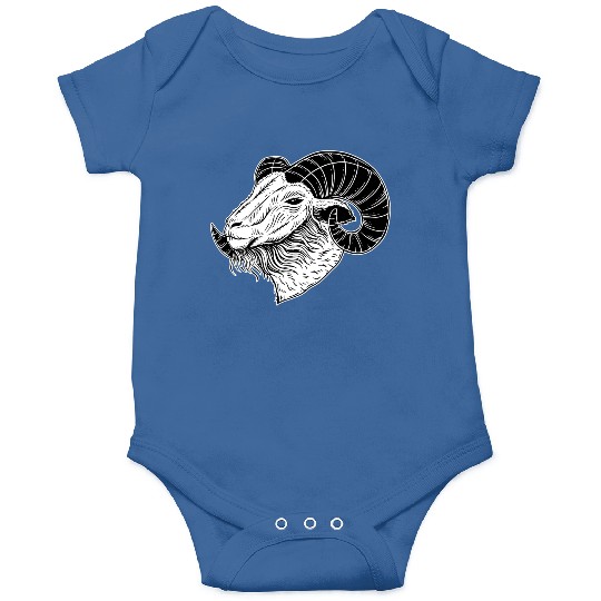 Baphomet Goat Devil Horn Head Onesies