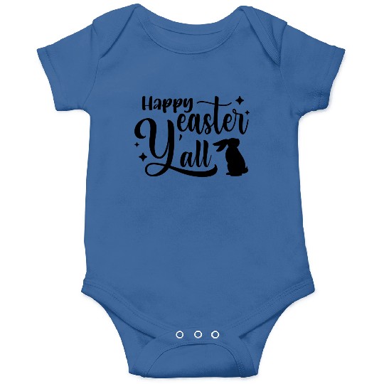 Happy easter Y'all Onesies