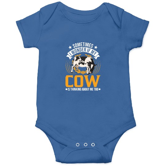 Cow Cattle Breeder Farmer Cows Onesies