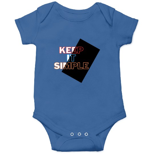 Minimalist Mastery: Keep It Simple Apparel Onesies