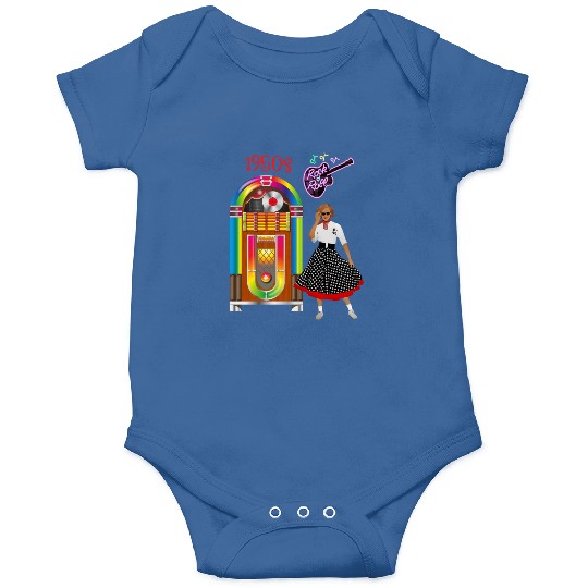 Rock and Roll Vintage Jukebox Onesies