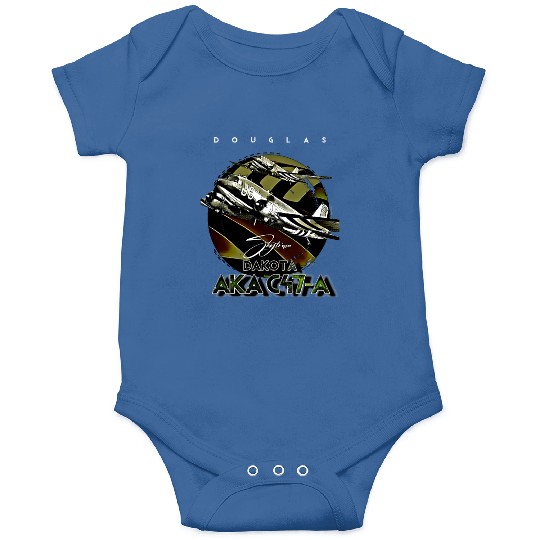 Douglas AKA C-47 Dakota Skytrain Military Version Onesies