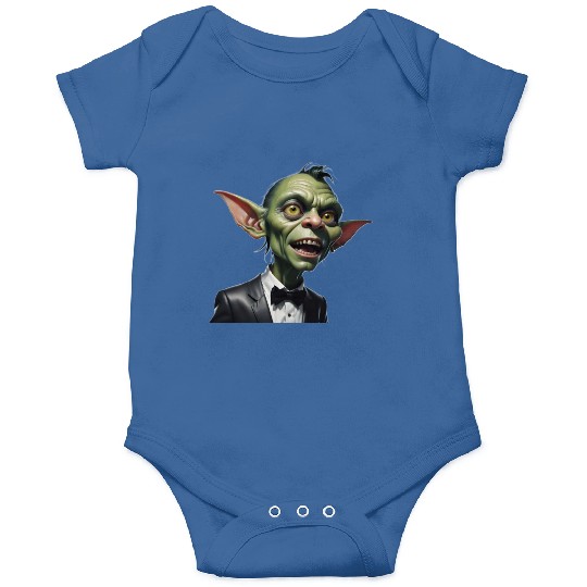 Green Goblin with Tuxedo Onesies