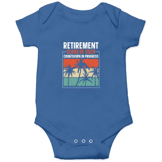 2024 Retirement Countdown Beach Onesies