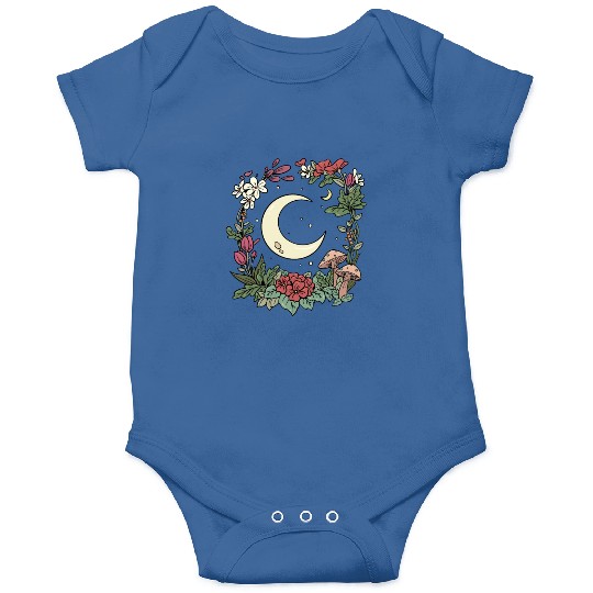 Mushroom Moon Cottagecore Naturecore Onesies