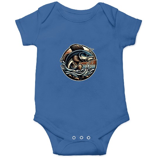Flathead Catfish Fishing Onesies