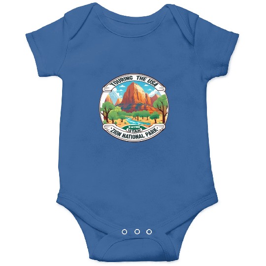 Touring The USA : Zion National Park Onesies