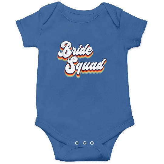 Bride Squad Bachelorette Party Onesies