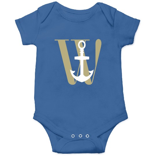 Wanchor W Anchor Essential,Hunter, pirate, ship Onesies