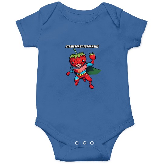Strawberry Superhero Onesies