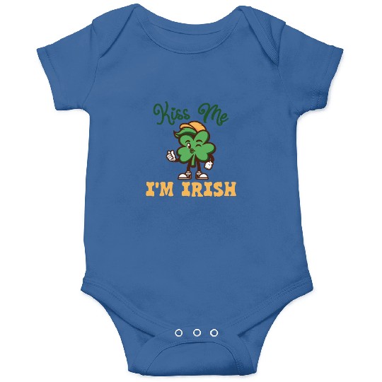 Kiss Me Im Irish St. Patrick's Day Onesies