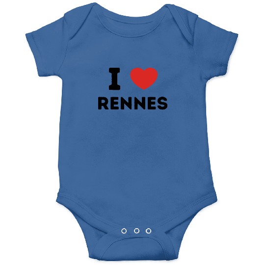 I Love Rennes France Onesies