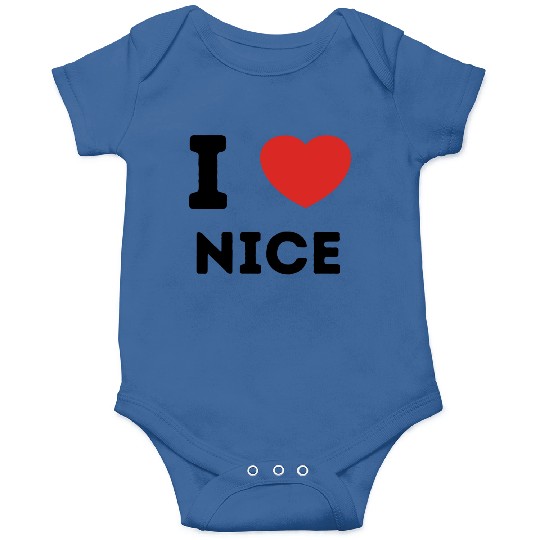 I Love Nice France Onesies
