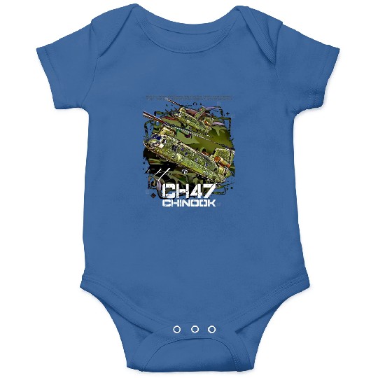 CH-47 Chinook helicopter Onesies