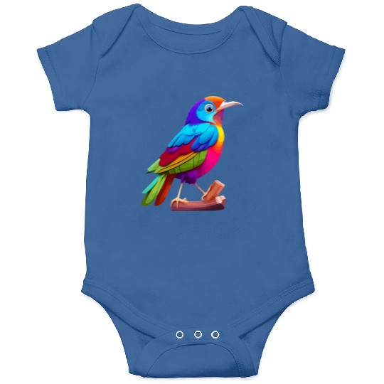 color bird animal Onesies
