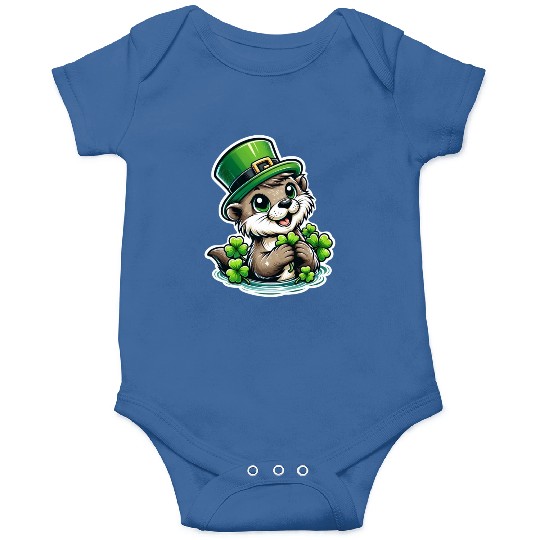 St. Patrick's Otter Fun Onesies