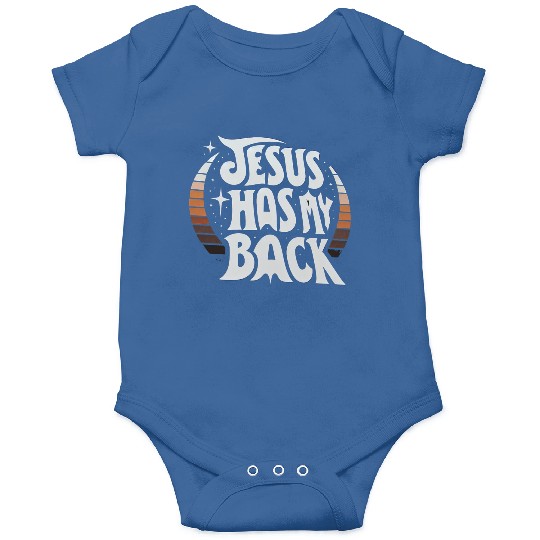 Jesus Has My Back 23 Onesies