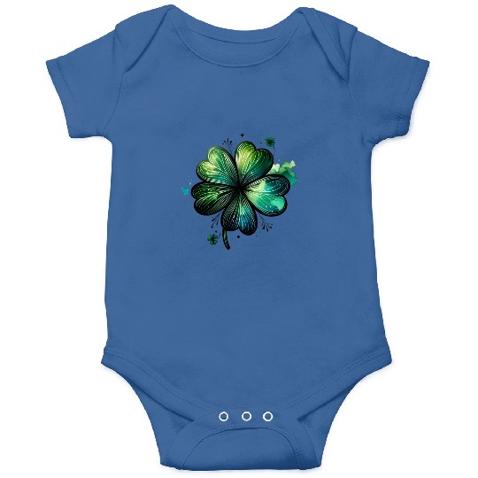 Saint Patrick's Day Green Clover Onesies